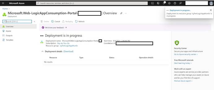 Creating A Logic App In Microsoft Azure